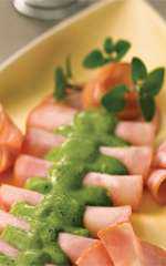 Lombo Defumado ao Molho de Ervas